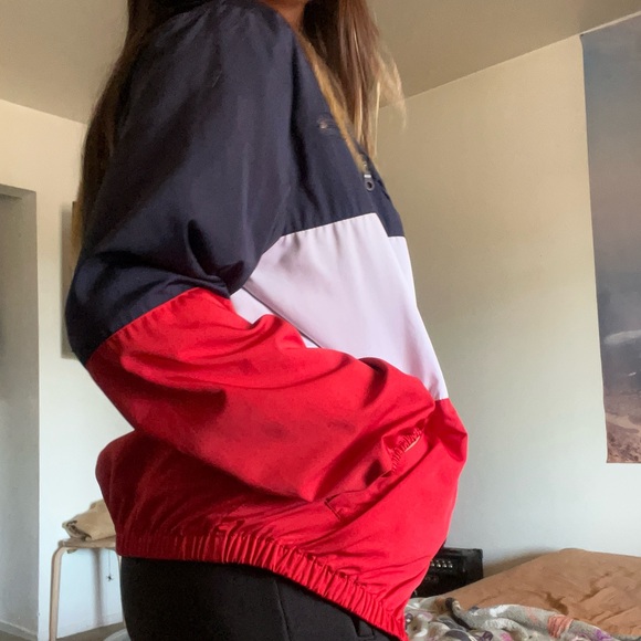 Brandy Melville Colorblock Windbreaker - Picture 2 of 3